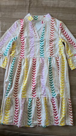 ​😍 Boho Tunika-Kleid - L - Boho-/Ibiza-Stil