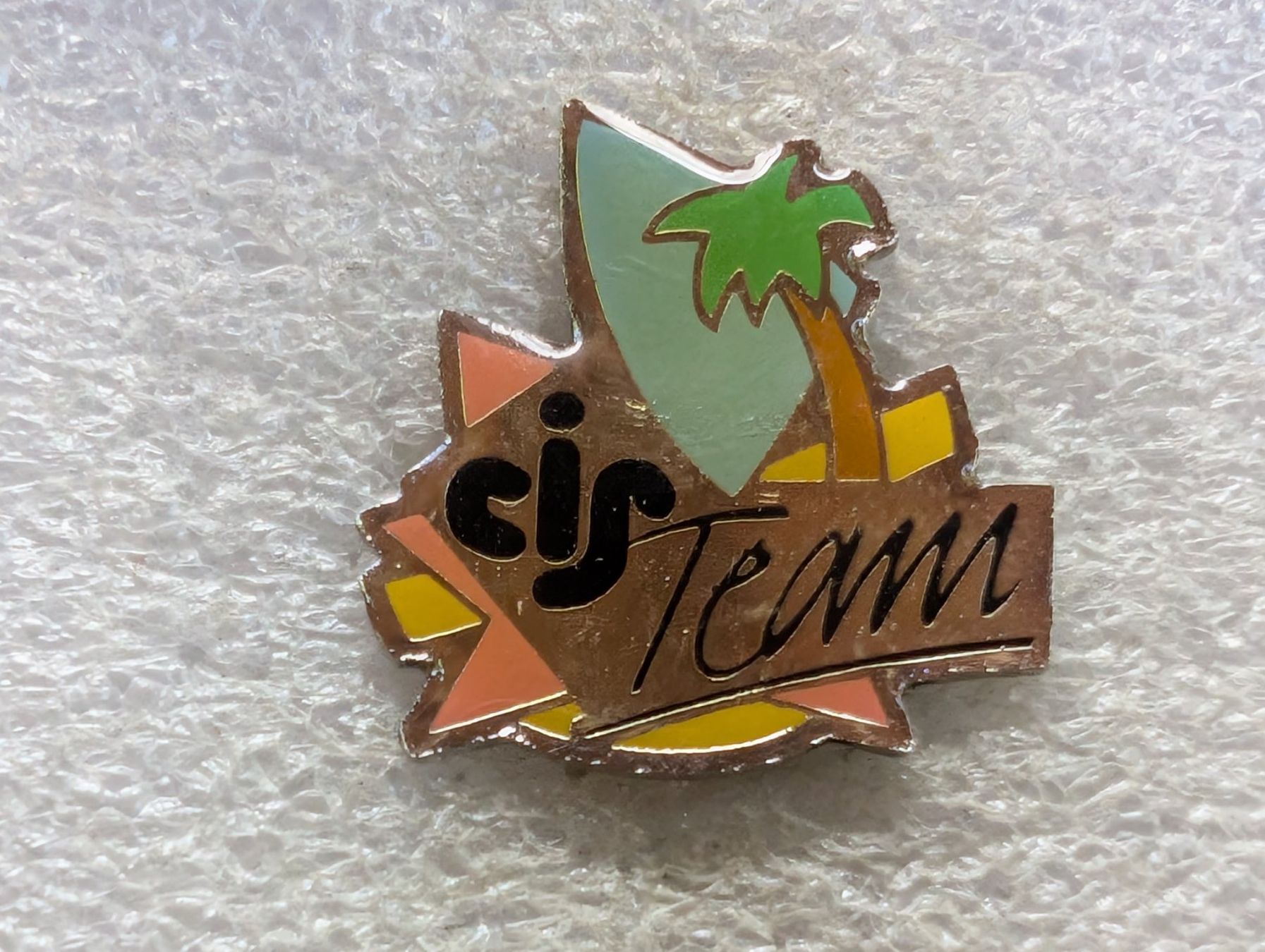 Plaketten & Abzeichen: Ansteckpin 188: CIS Team – Gebraucht aus Oppligen von Pin-Fall-Shop
