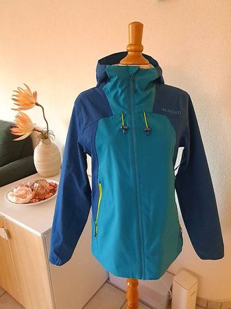 Hardshell Jacke Grösse 38 Türkis