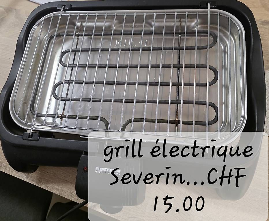 Griglie: Grill électrique Severin  – Usato da Le Sentier venduto da dtr_9hyj