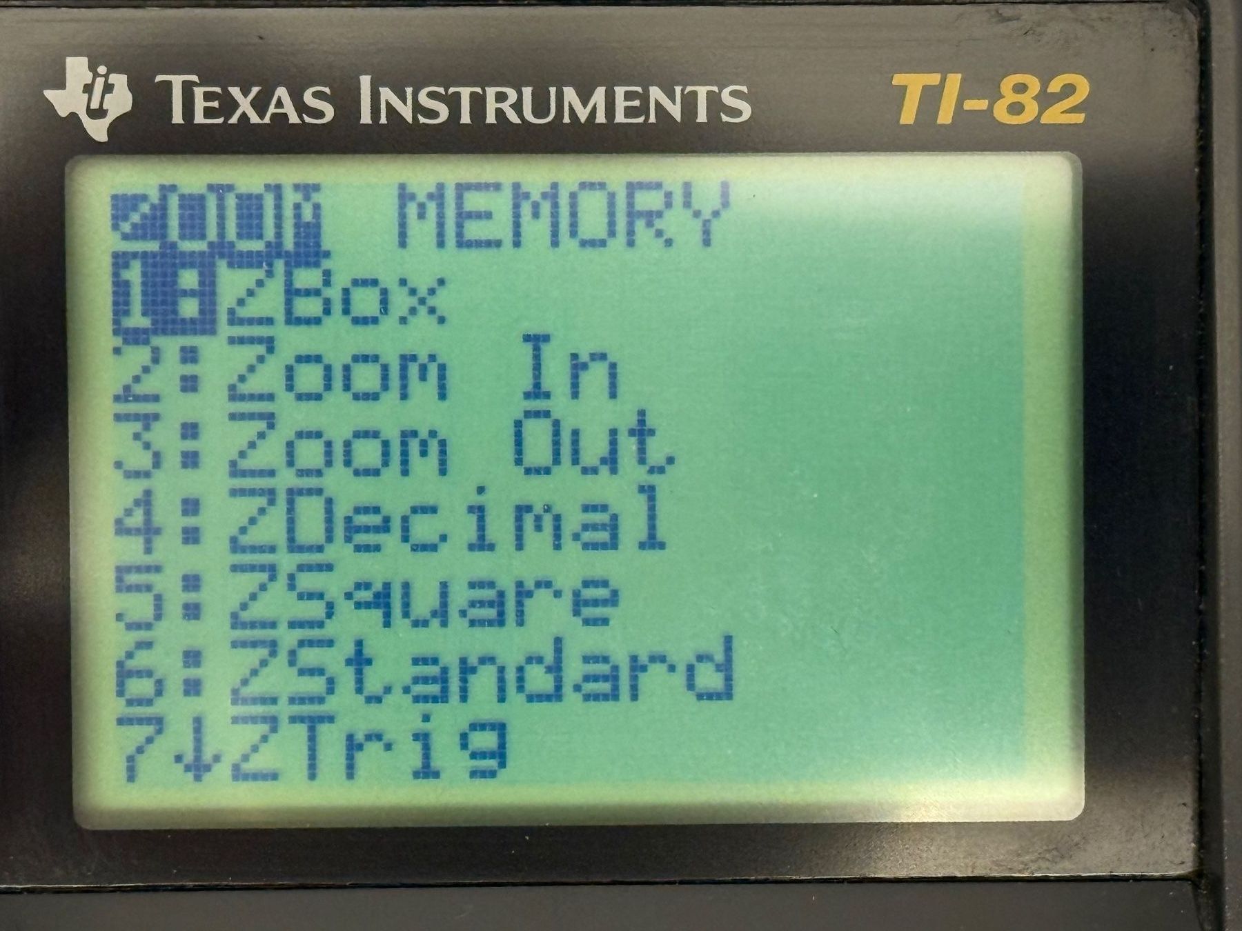 Texas Instruments Calcolatrici tascabili: TI 82 wissenschaftlicher Taschenrechner, 1. Generation – Usato da Meilen venduto da Brandmanager 3
