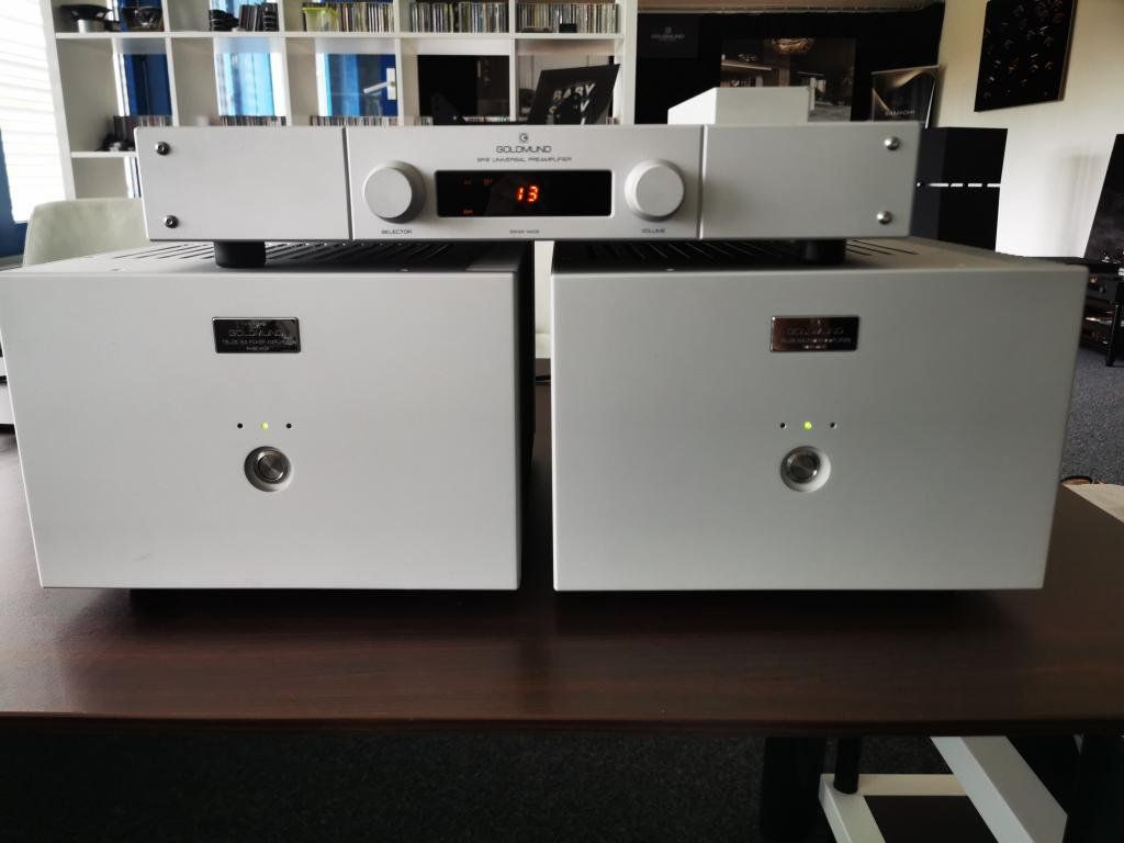 Amplificatori: Goldmund SR8 Processor/preamplifier & 2x TELOS 153 – Usato da Bellmund venduto da nikitanikita 1