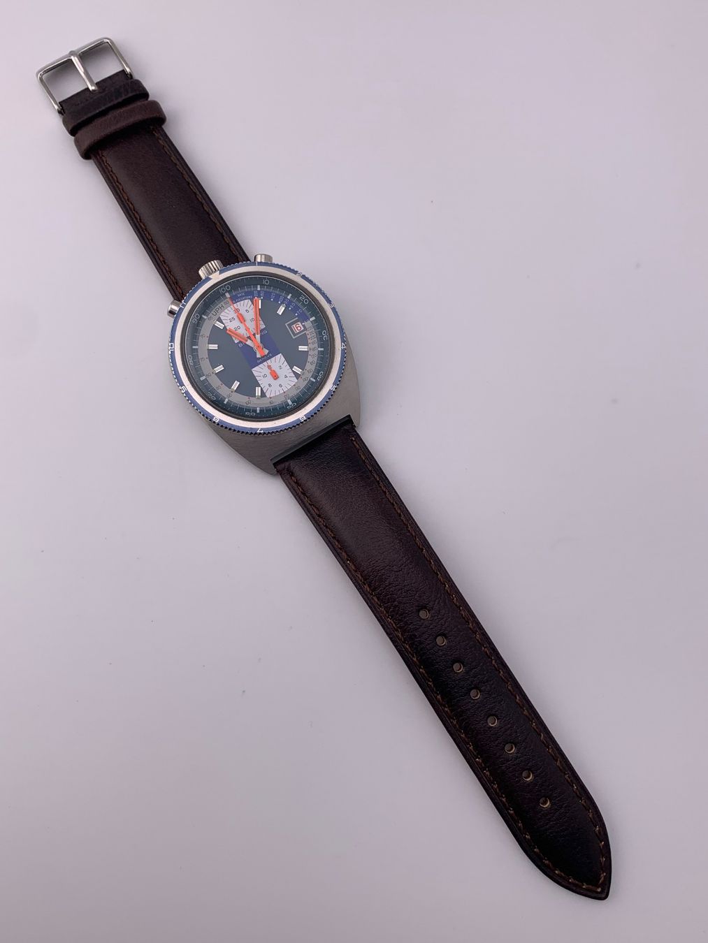 Breitling Orologi: Vintage BREITLING Bullhead 7101 – Usato da Biel/Bienne venduto da MrP_WatchesBiel 6