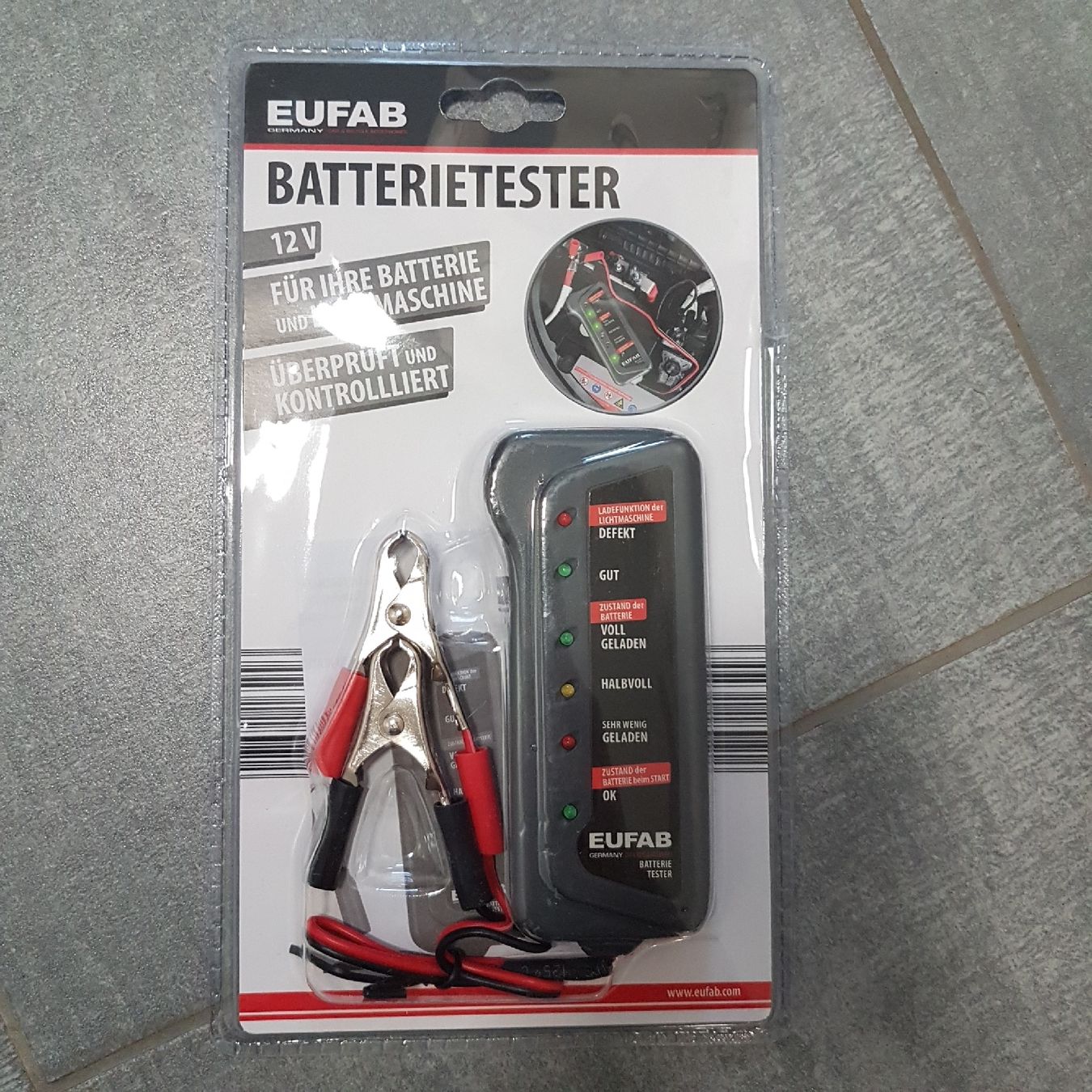 Misurare: Batterietester – Nuovo e nell'imballaggio originale da Altishofen venduto da Simba220