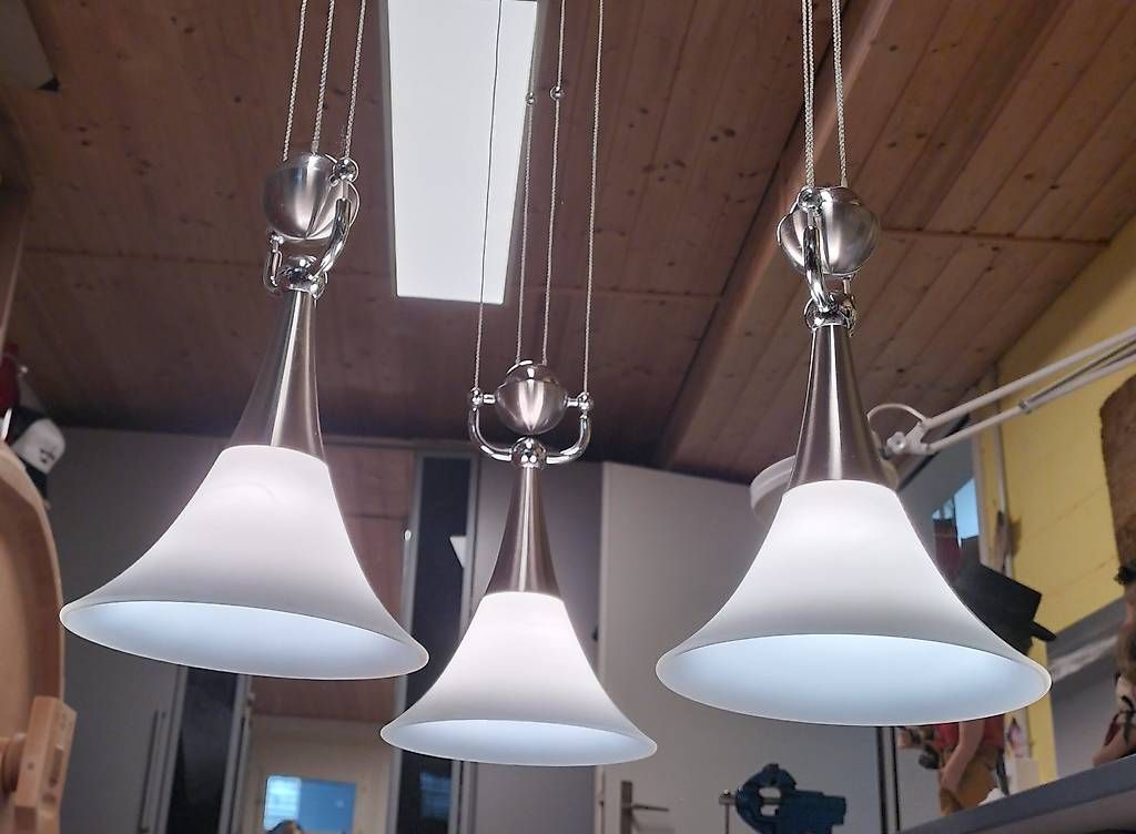 Lampadari & plafoniere: Pendelleuchte mit 3 Schirmen – Usato da Steinach venduto da Tsgweh 1