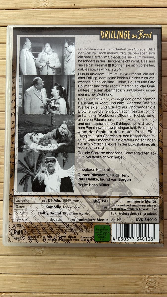 Tous les DVDs: DVD Kollektion Heinz Erhardt – Neuf (Voir description) à Erlinsbach par Basi67 1