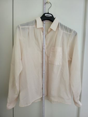 Bluse weiss-rosa ca. 36-38. 2. v re