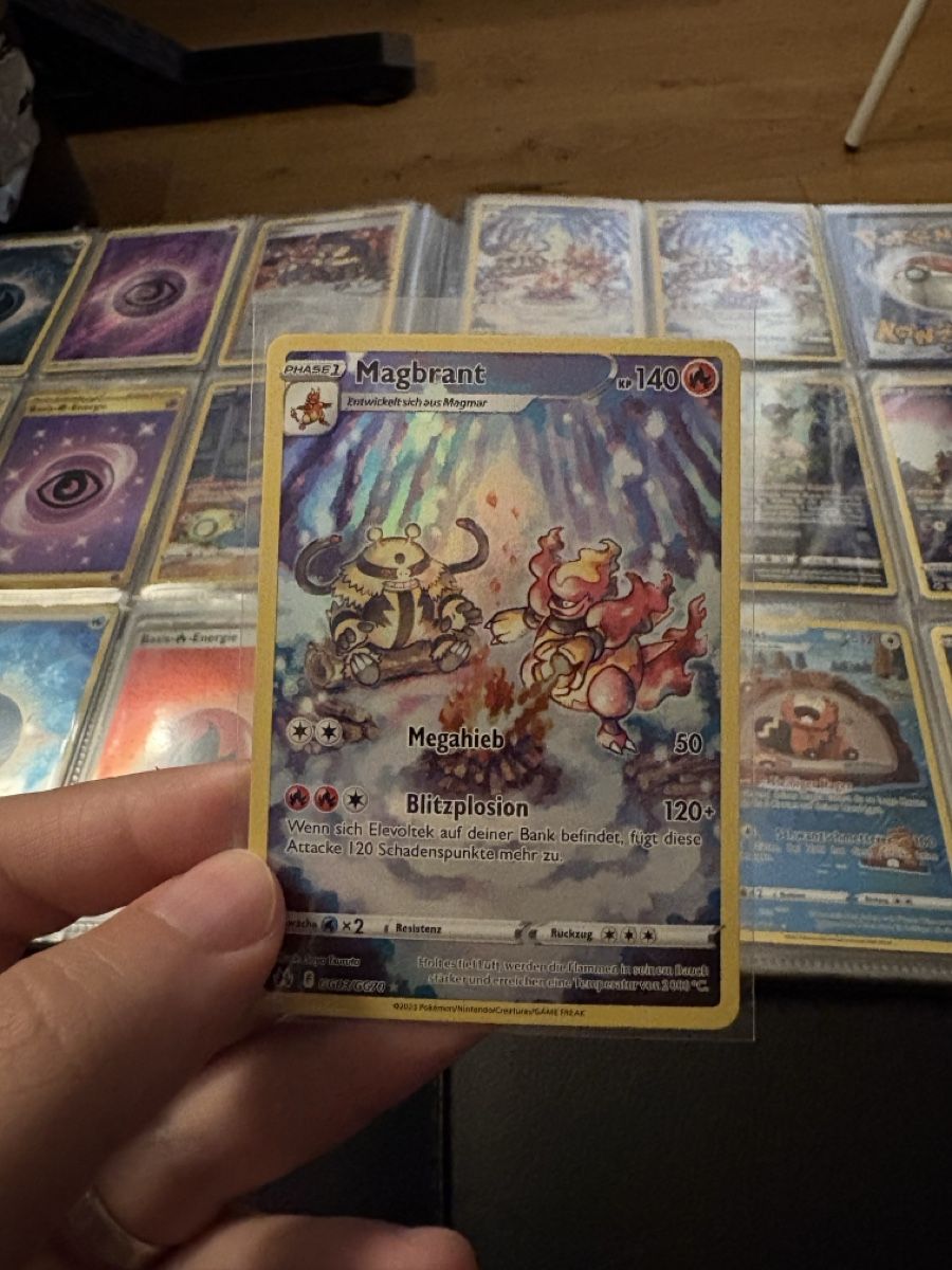 Pokémon Carte collezionabili: Pokemon Karte Magbrant  – Nuovo (secondo la descrizione) da Spreitenbach venduto da ves95