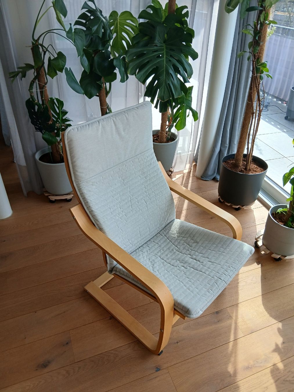 Ikea Sessel: Ikea Sessel Poäng, hellgrau, top Zustand – Gebraucht aus Oftringen von nem_6zkk