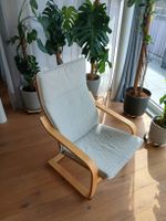 Ikea Sessel Poäng, hellgrau, top Zustand