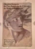 Kunstplakat Louvre von 1976, Watteau/Picasso