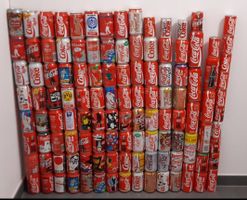 Coca Cola Dosen (ab 1990er Jahre) - aus aller Welt