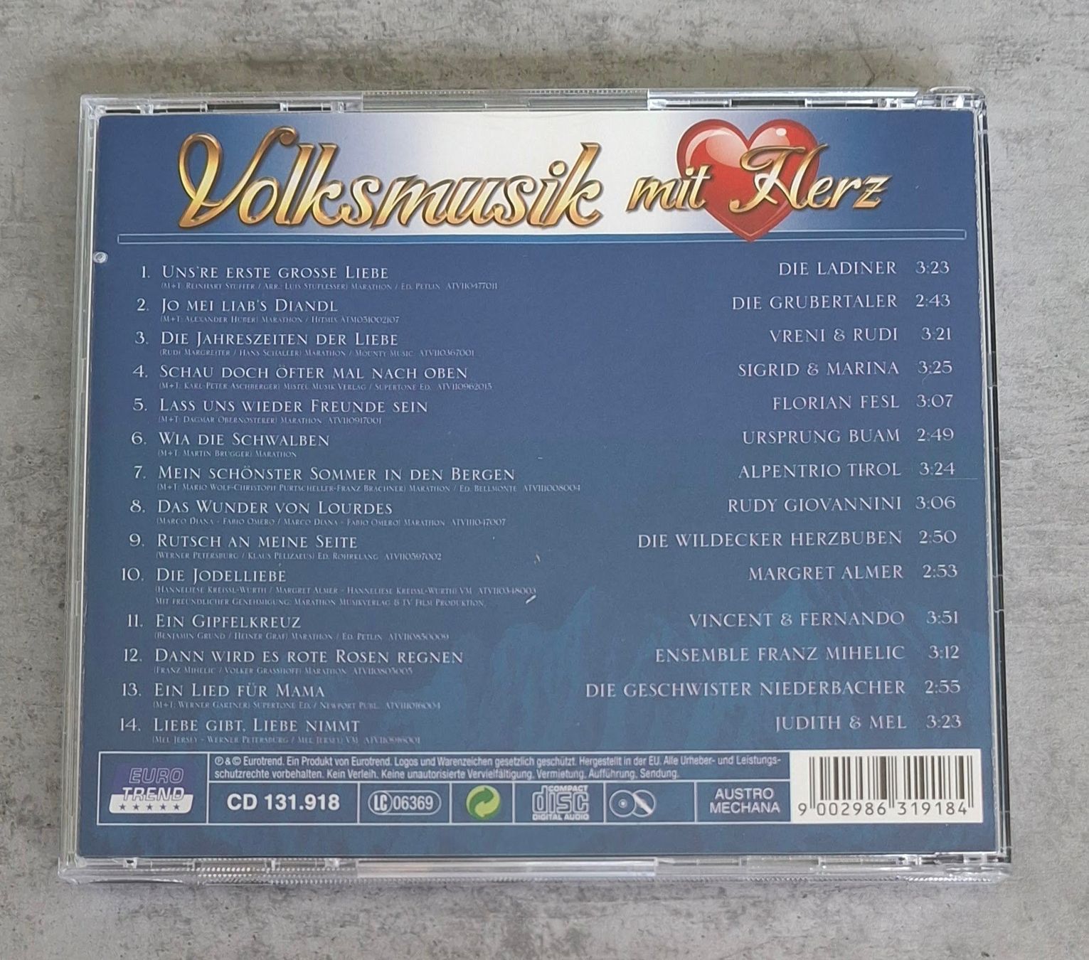 CD: Volksmusik mit Herz – Usato da Reinach BL venduto da Chela04 1