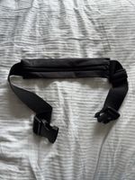 Elastischer Sport-Laufgürtel / Bauchtasche (Schwarz)