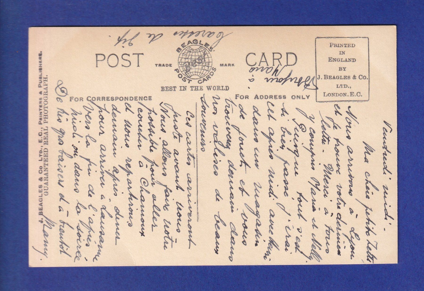 Cartoline postali: TIGRE – Usato da Pully venduto da nicecards-shop 1