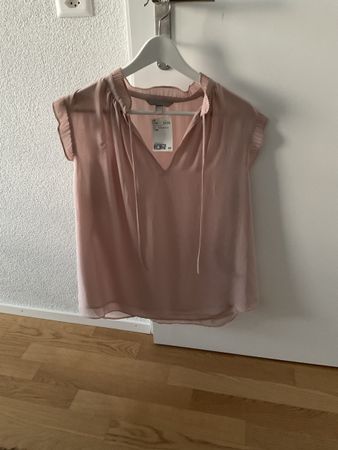 Luftige H&M Sommerbluse, zartrosa, Grösse M, neu!