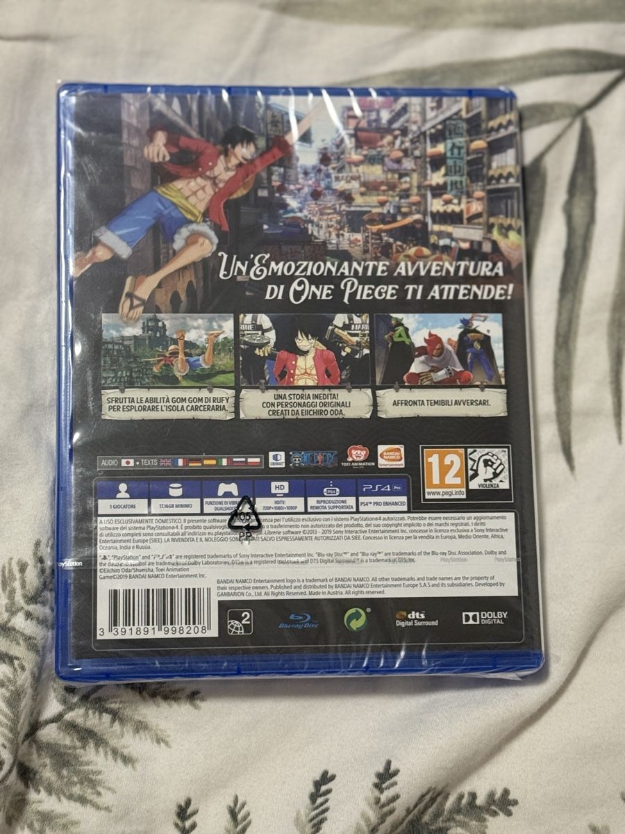 Sony Giochi: Jeu PS4 One Piece World Seeker encore scellé - – Nuovo e nell'imballaggio originale da Troinex venduto da Gianni1895 1