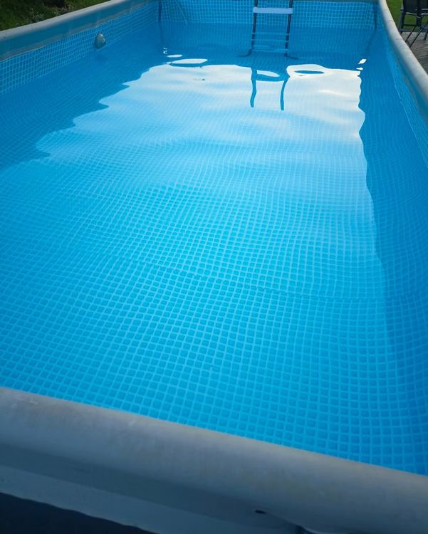 Intex Schwimmbad: Intex Frame Pool, Rechteckig, inkl. Pumpe & Zubehör! – Gebraucht aus Grabs von Windancer