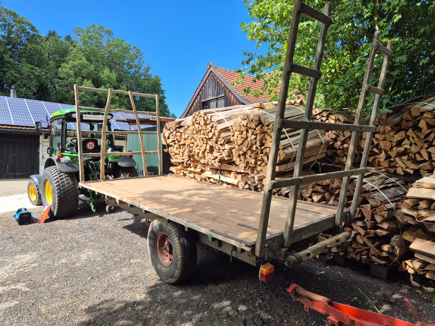 Rimorchi: Brückenwagen Anhänger – Usato da Stein AR venduto da Bienli4 2