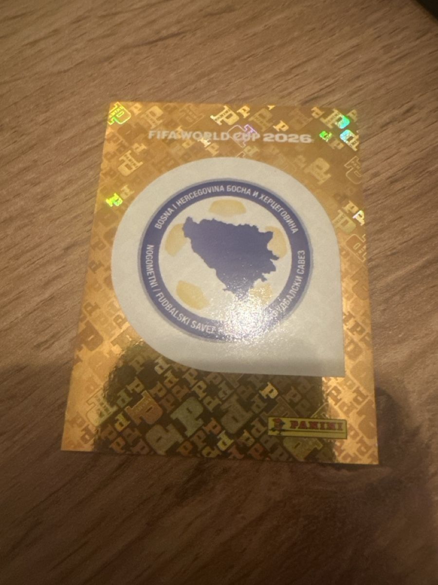 Panini Carte collezionabili: Panini 2026 Bosnie BIH1 brillante – Nuovo (secondo la descrizione) da Genève venduto da sim_7xgs