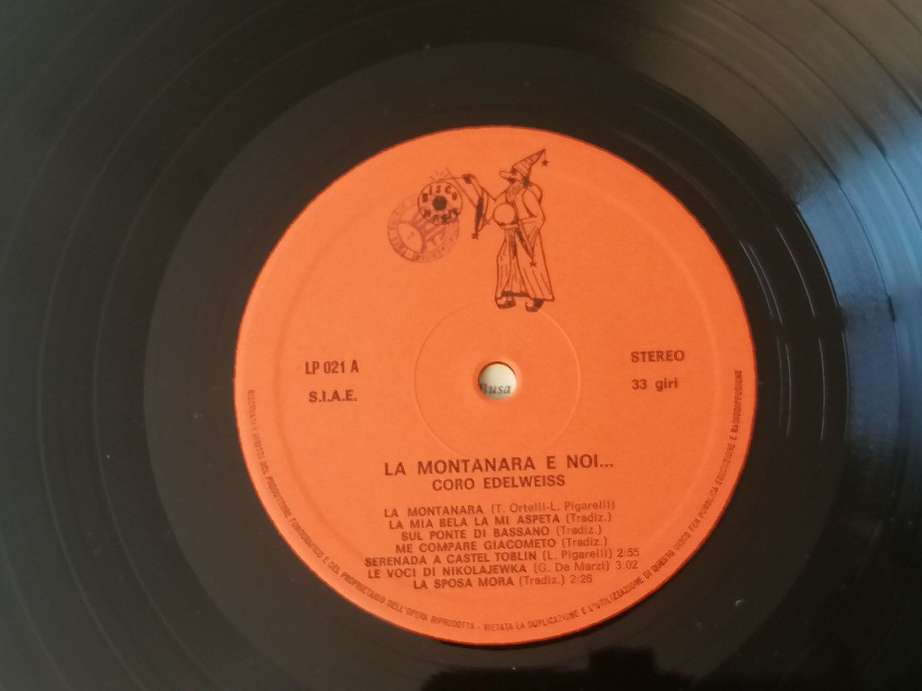 Schallplatten: Coro Edelweiss - La Montanara e noi... – Gebraucht aus Emmenbrücke von WintoWin 1