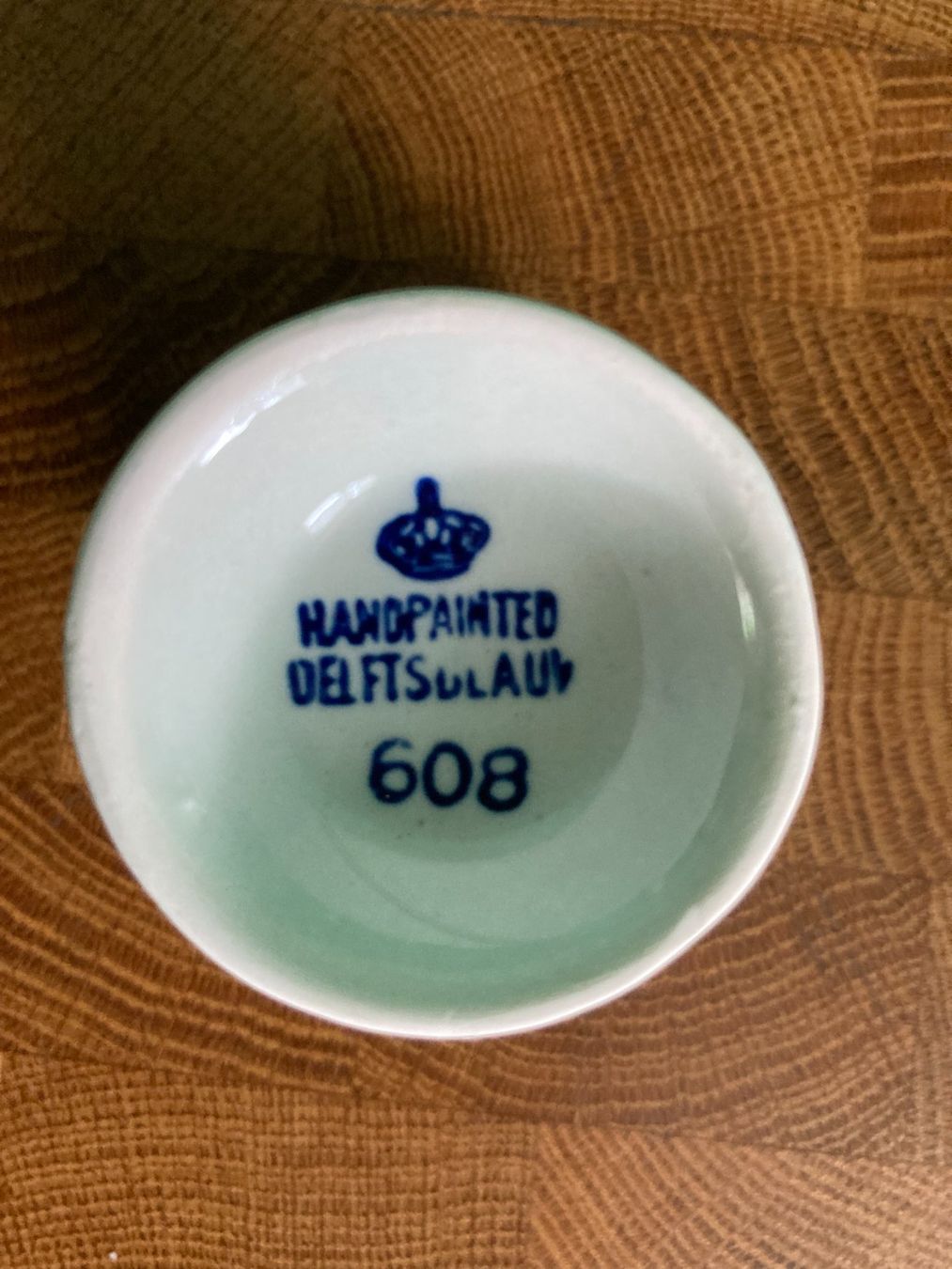 Sonstiges Geschirr: Eierbecher  Handpainted Delft – Gebraucht aus Subingen von ArtBead 4