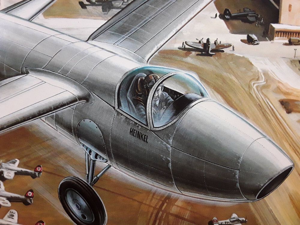 Flugzeug Bausatz _ Heinkel He 178 V 1 _ Condor _ 1:48 | Kaufen auf Ricardo