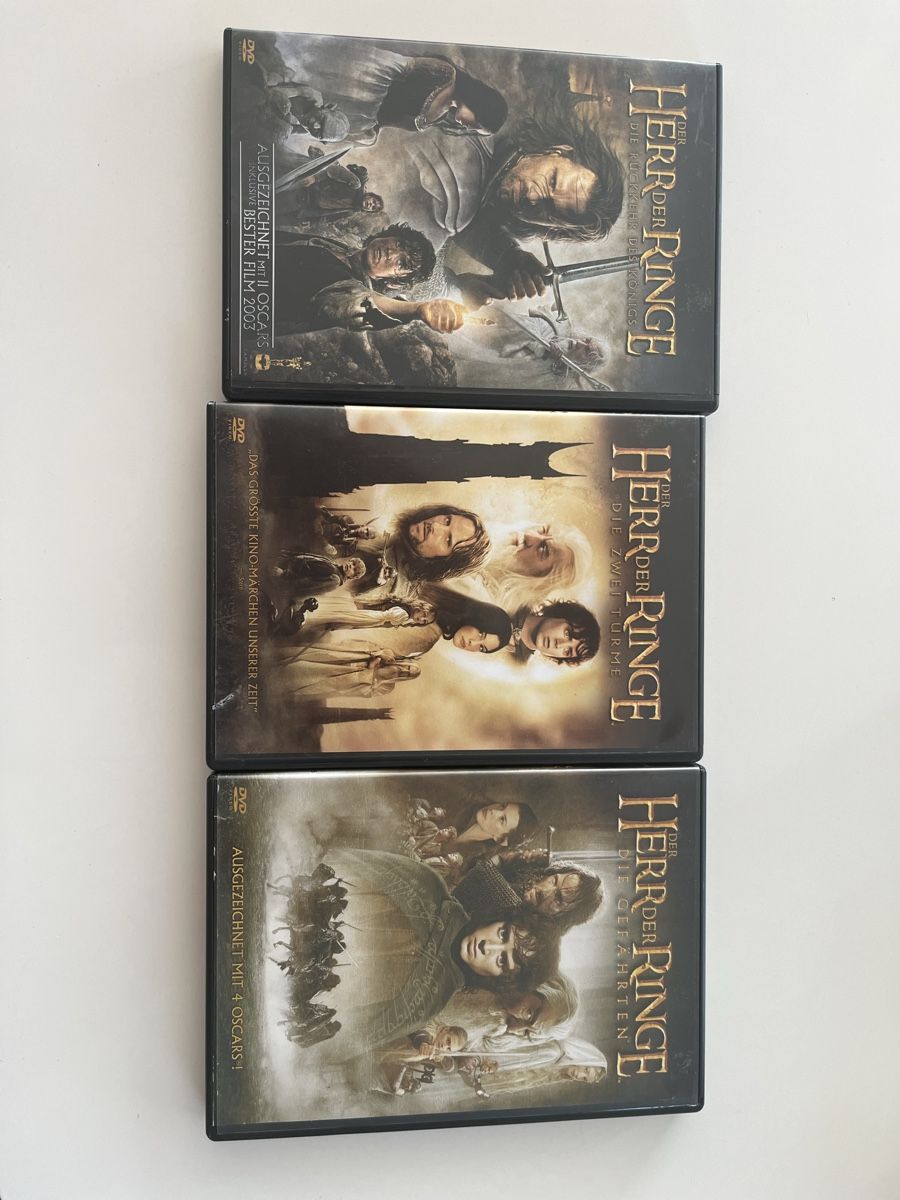 Alle DVDs: DVDs- Herr der Ringe – Gebraucht aus Oensingen von catching-donuts 1