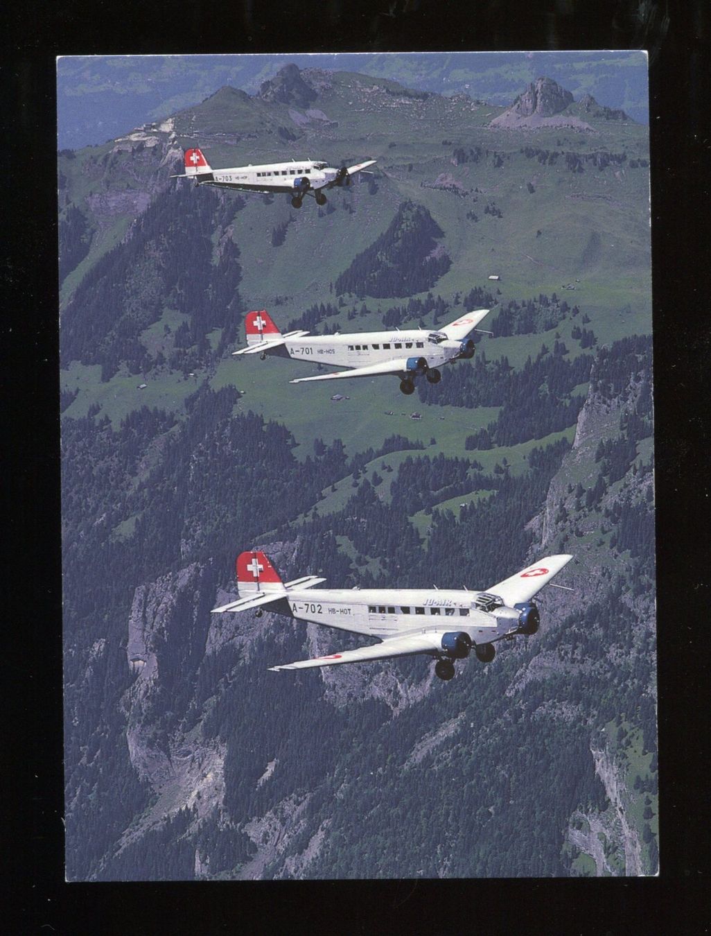 Ansichtskarten: Junkers Ju-52/3mg4e – Gebraucht aus Aarau von Elmaar41