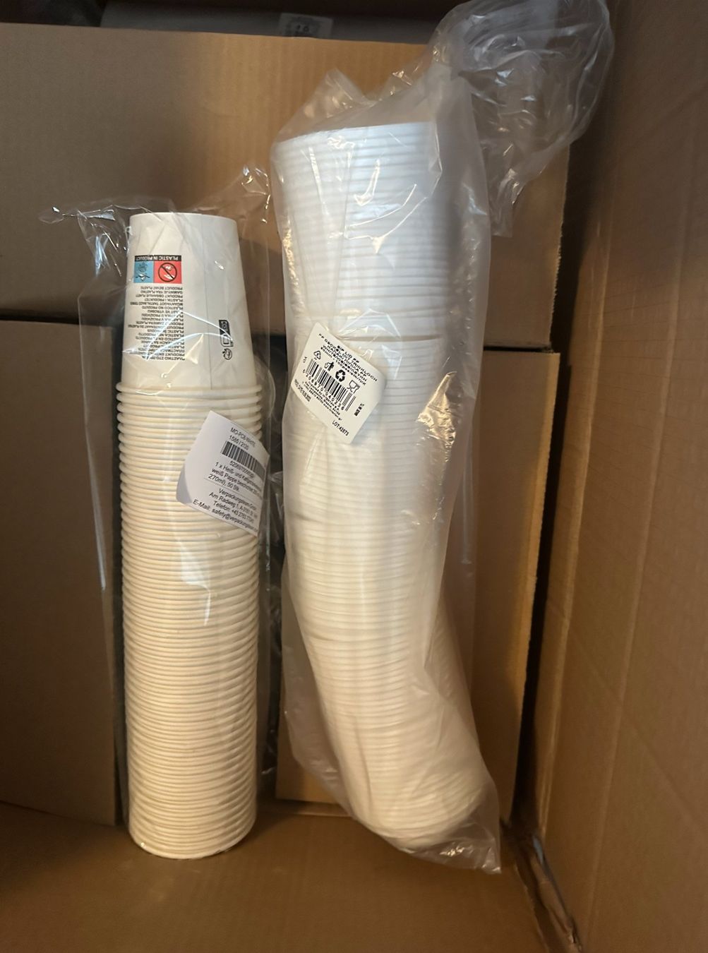 Contenitori & Simili: 1000 Take-away Pappbecher 200ml – Nuovo e nell'imballaggio originale da Arosa venduto da ann_cx5h 2