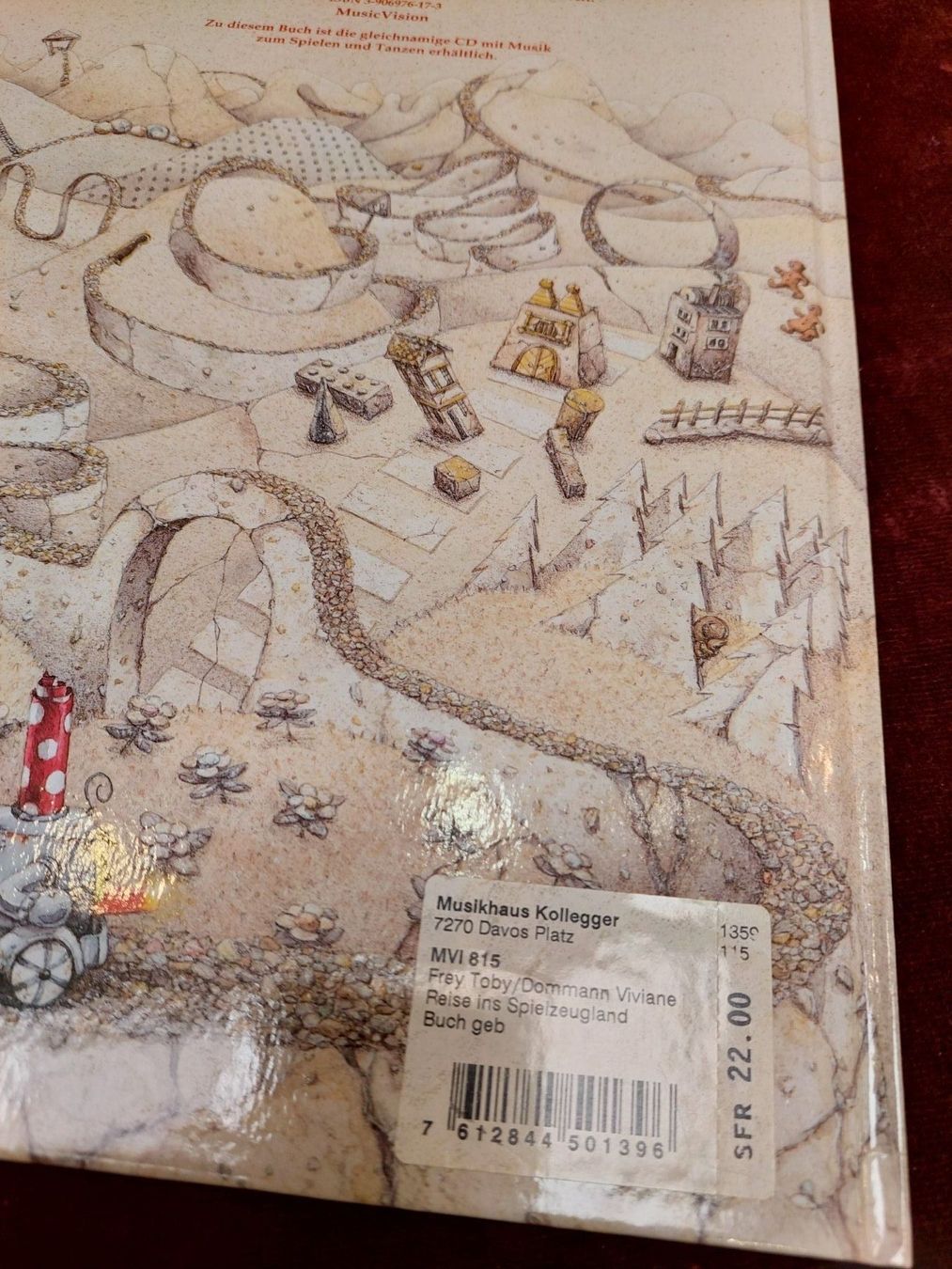 Libri: Buch  die Reise ins Spielzeugland – Nuovo (secondo la descrizione) da Davos-Platz venduto da musikhauskollegger 4