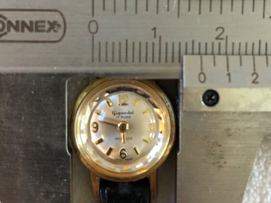 Montre Bracelet Dilecta Mécanique Chronographe - Modèle F1067 Avec Incabloc - Occasion