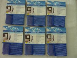 6x Mikrofaser Reinigungshandschuhe