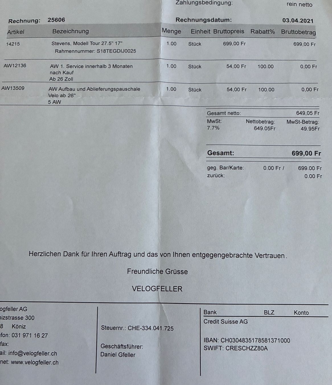 Stevens Vélos: Jugendvelo Stevens Tour 27.5" – D'occasion à Bern par Karle14 4