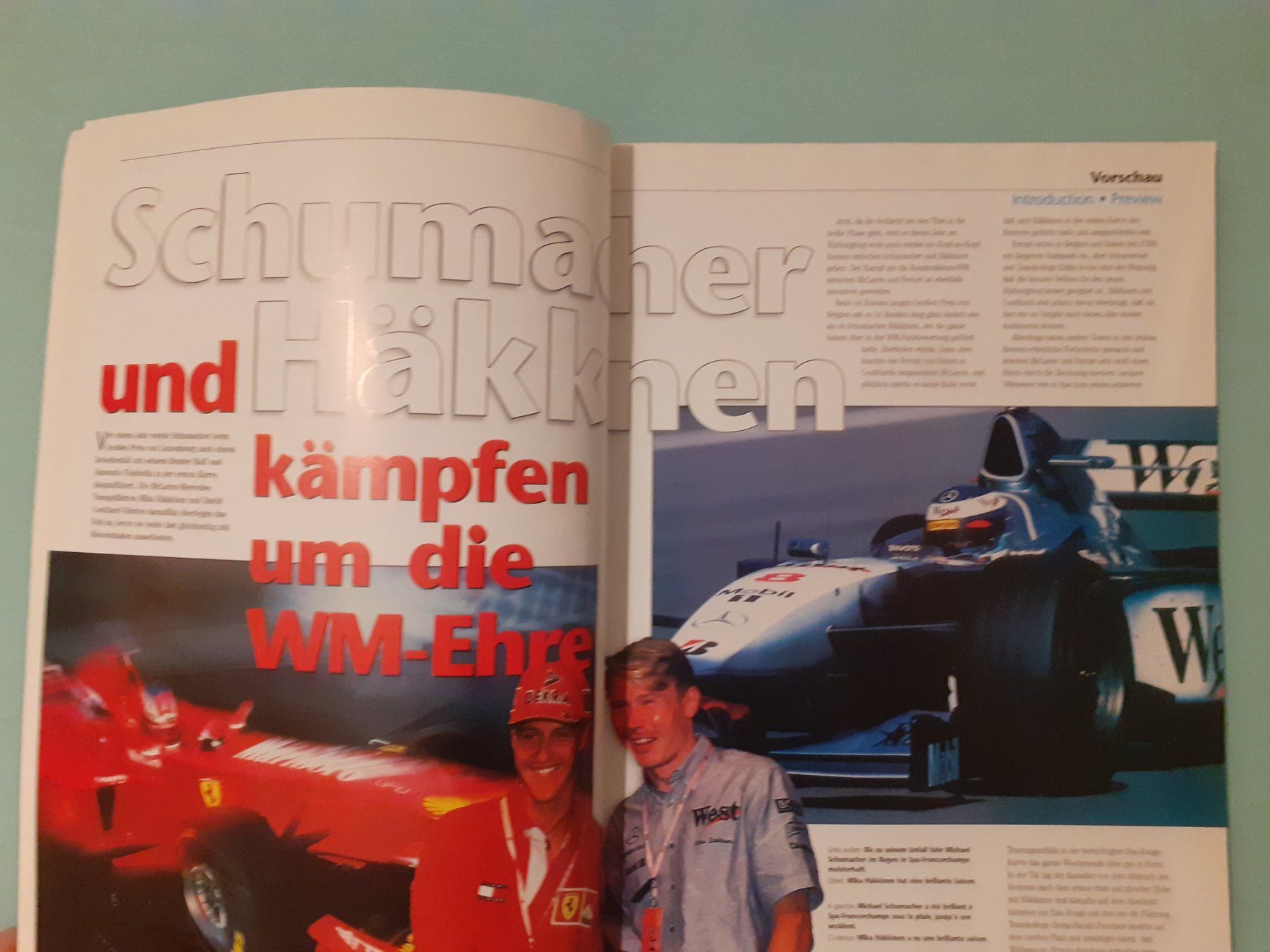 Riviste & Magazine: Programmheft Formel 1 GP Luxemburg "Nürburgring" 1998 – Usato da Aarburg venduto da Hktm 2