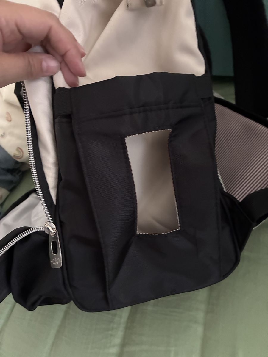 Rucksäcke: Wickelrucksack 25L - Schwarz weiss – Gebraucht aus Saland von Francyherrera 3