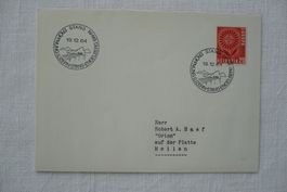 1964 Eröffnung Luzern-Stans-Engelberg Bahn, Stans