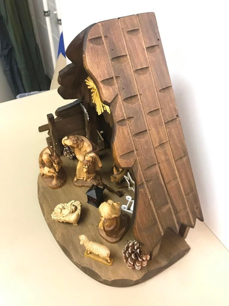 Gravures sur bois: Krippe Holzschnitzerei LEPI – D'occasion à Riedholz par mastercom 5