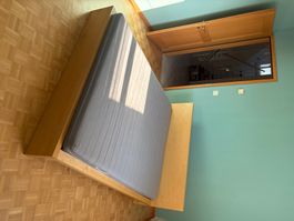IKEA Malm Bett mit Lattenrost