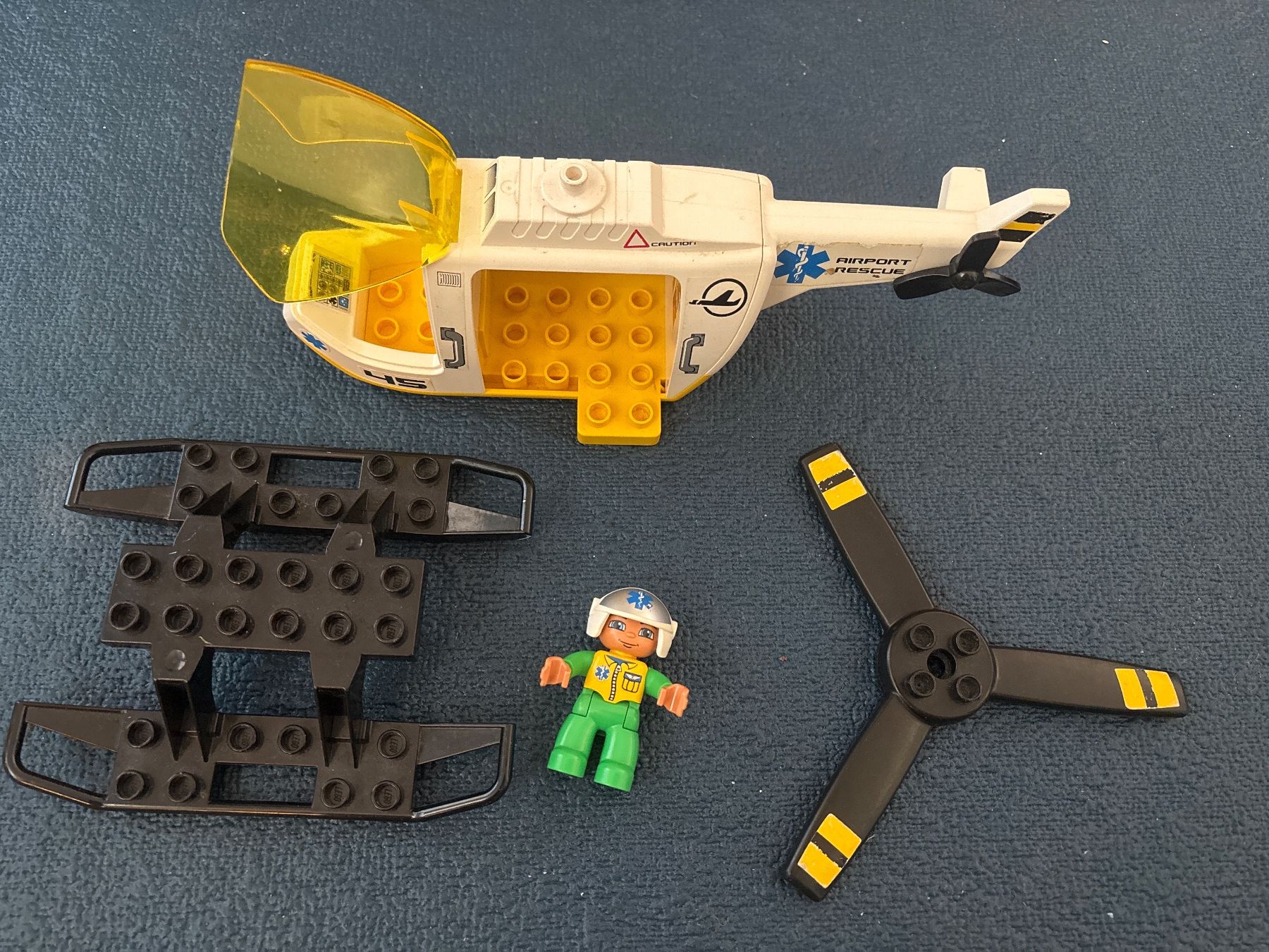 Lego Giocattoli: Duplo Hubschrauber Rettung – Usato da Thun venduto da Melpi2010 3