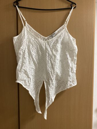 Tally Weijl Sommer Top, Weiss, Grösse 40 - Neuwertig!
