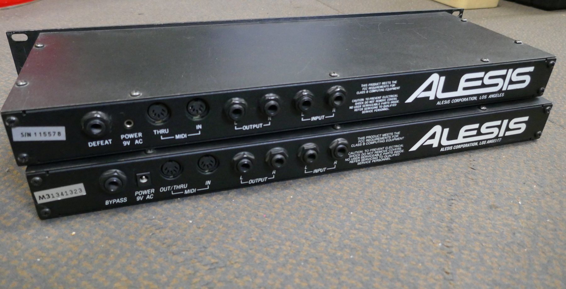 Alesis Instruments de musique: Alesis Midiverb 2 & 3 Effektgeräte – D'occasion à Wenslingen par FairlightCMI 2
