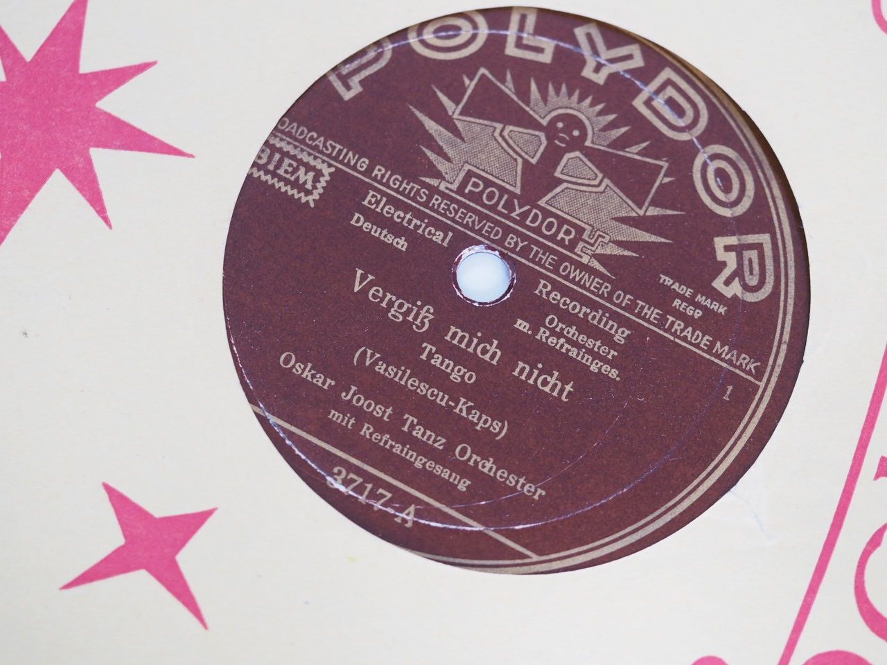 Dischi in vinile: DISQUES 78 TOURS – Usato da Lausanne venduto da Leag 9