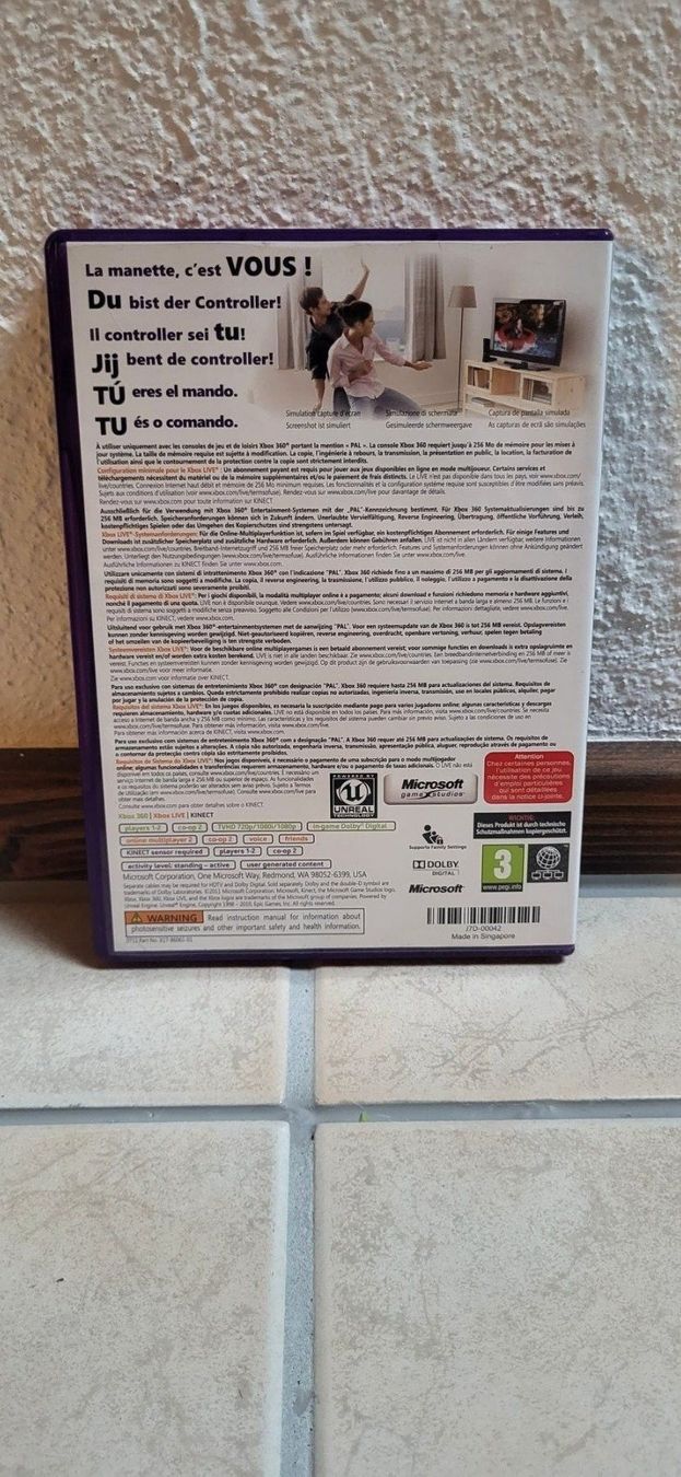 Microsoft Giochi: Xbox 360 Spiel - Kinect Adventures – Usato da Münsingen venduto da Heroism2010 1