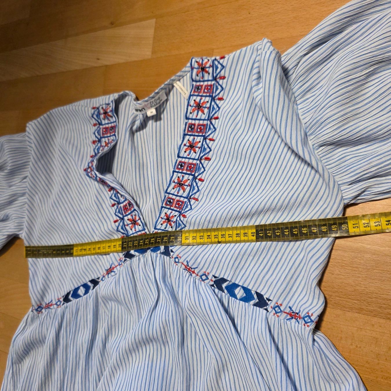 Blusen: Coton Boho Bluse mit Stickerei & Perlen Gr. 38 – Gebraucht aus Wald ZH von CapLux 4