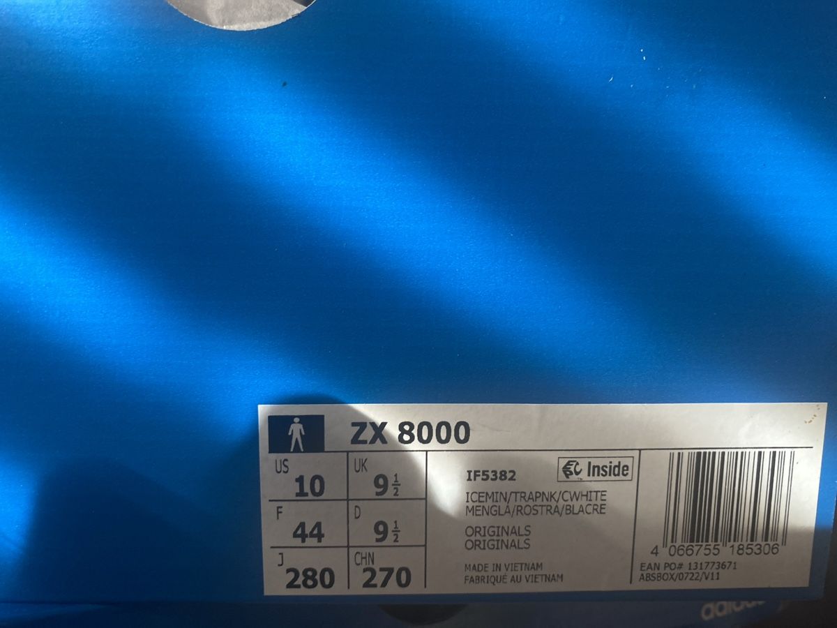 Adidas Scarpe da uomo: ZX 8000 Adidas – Nuovo e nell'imballaggio originale da Birsfelden venduto da Blaetzbums97 2