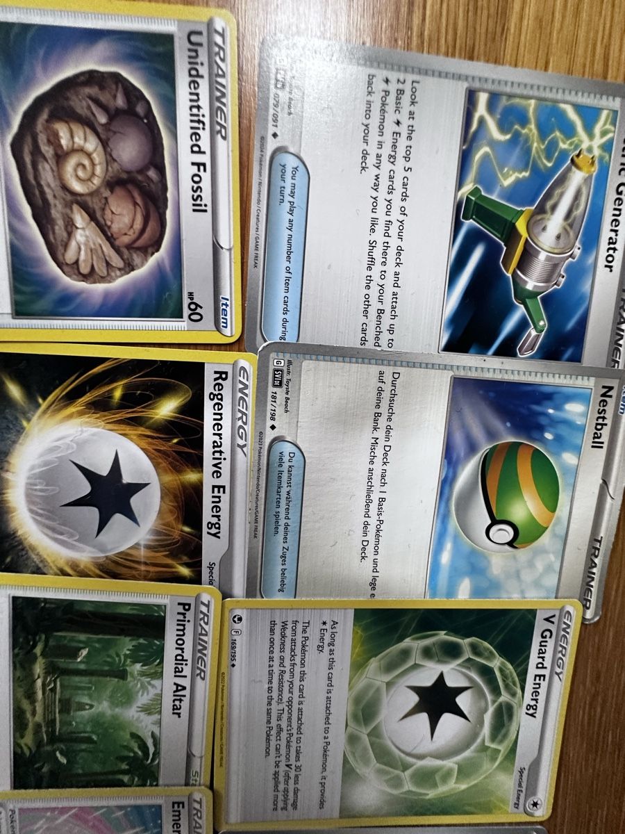 Pokémon Carte collezionabili: Pokemon-Energie- und Trainer-Karten-Sammlung – Nuovo (secondo la descrizione) da Bern venduto da fab_psv9 1