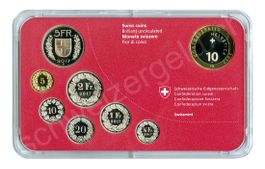 SET de monnaie suisse de 2017 non circulé FDC