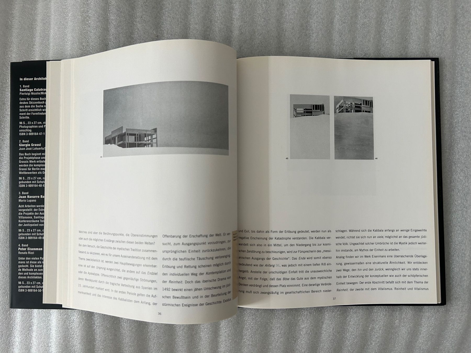 Libri: Peter Eisenmann - Mystisches Nichts - sein Werk – Usato da La Chaux-de-Fonds venduto da jacq_LaTsch0 5