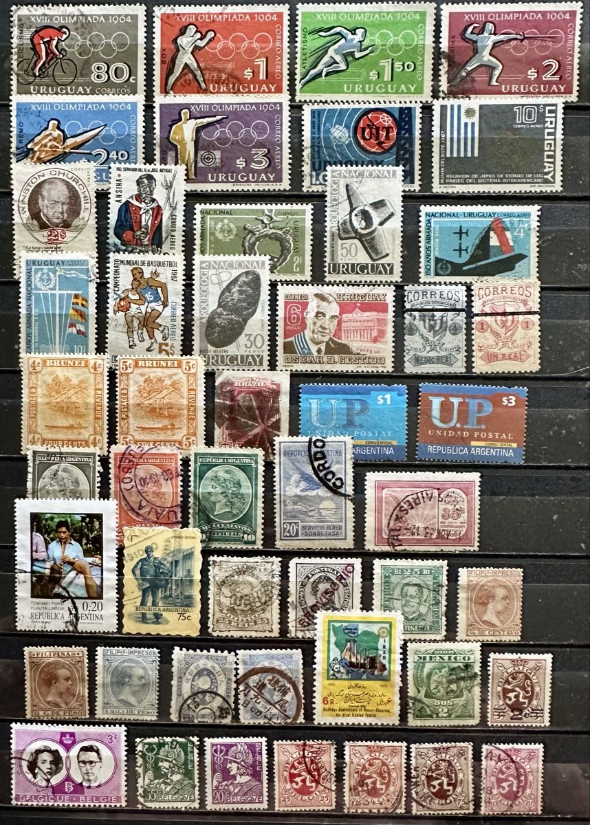 Tutti i francobolli: Briefmarken Kunterbunt  – Usato da Duebendorf venduto da Fczfanrobi